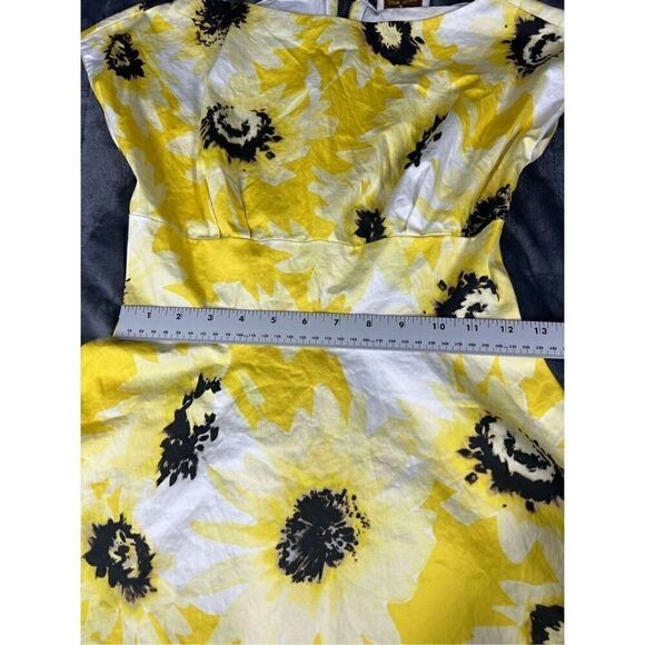 Kate Spade, Sunflower Dress, Size 0 - Picture 3 of 7